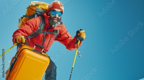 A Mountaineer on Winter Expedition