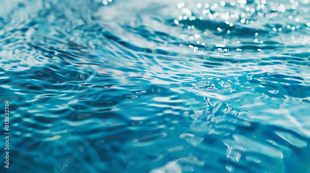 Water Layout surface with ripples Blue water transparent clear texture BackgroundCircle wave pattern water splash well free space display product banner Water Background : Generative AI Water Layout surface with ripples Blue water transparent clear texture BackgroundCircle wave pattern water splash well free space display product banner Water Background : Generative AI