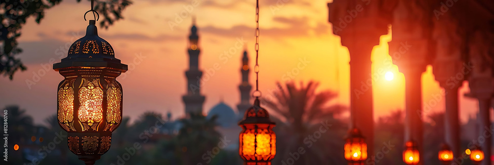 silhouette mosque tower light hanging from a tree silhouette mosque tower light hanging from a tree
