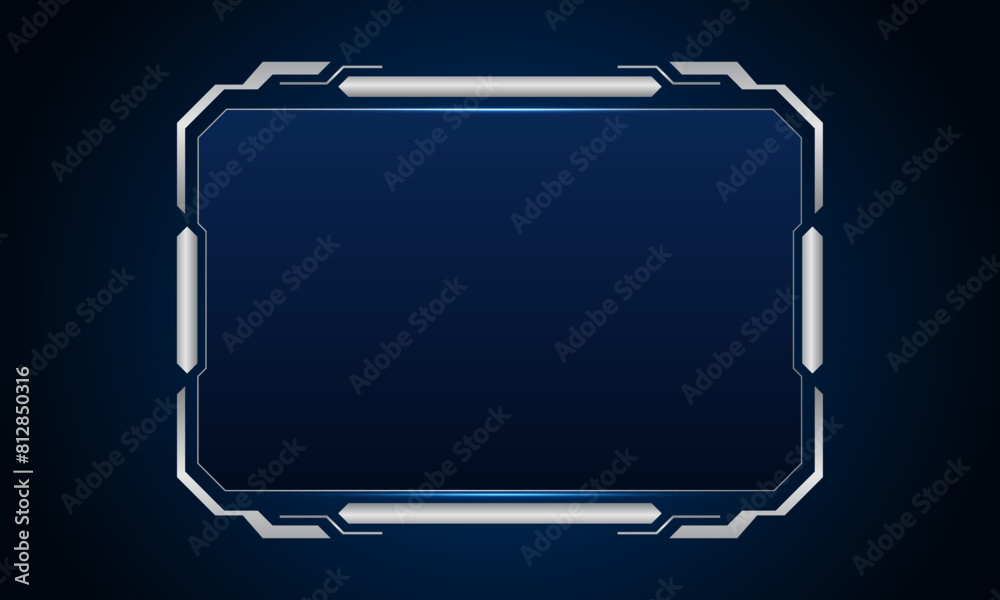 Sci fi futuristic user interface, HUD template frame design, Technology abstract background Sci fi futuristic user interface, HUD template frame design, Technology abstract background