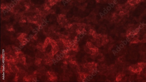 red background