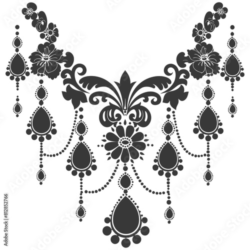 Silhouette jewelry and accessories for women black color only