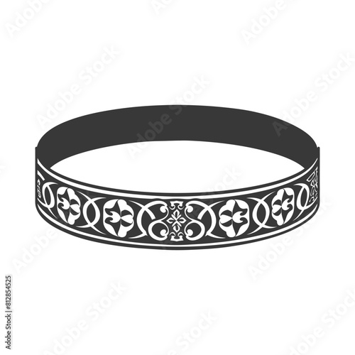 Silhouette jewelry bracelet accessories black color only