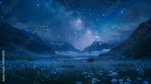 Enchanting Alpine Meadows: Starlit Nights for Picture Perfect Astrophotography and Contemplation