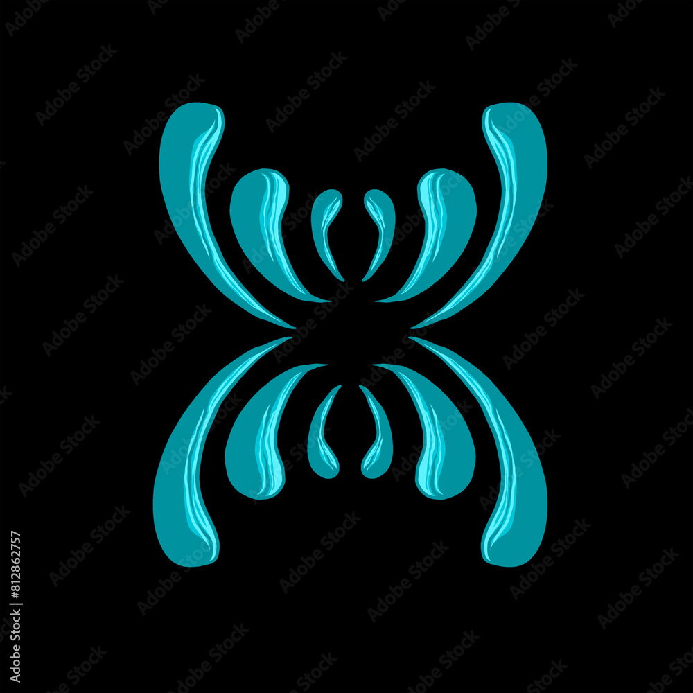 abstract floral design abstract floral design