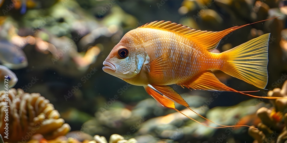 Fish with swim bladder disorder have buoyancy and swimming problems