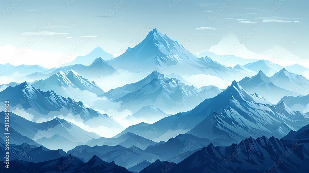 low square mountain ridge Stock vector illustration low square mountain ridge Stock vector illustration