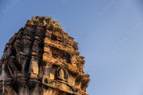 Wat Mahathat ancient temple Ayutthaya Thailand photo
