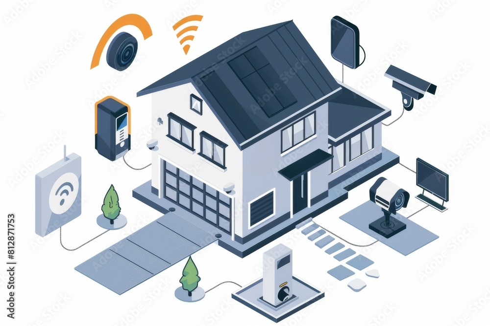 Smartphone control adapts wireless security settings for strong and secure measures suitable for emergencies. Smartphone control adapts wireless security settings for strong and secure measures suitable for emergencies.
