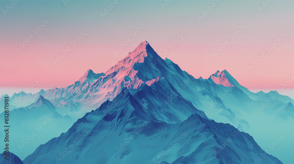 low square mountain ridge Stock vector illustration low square mountain ridge Stock vector illustration
