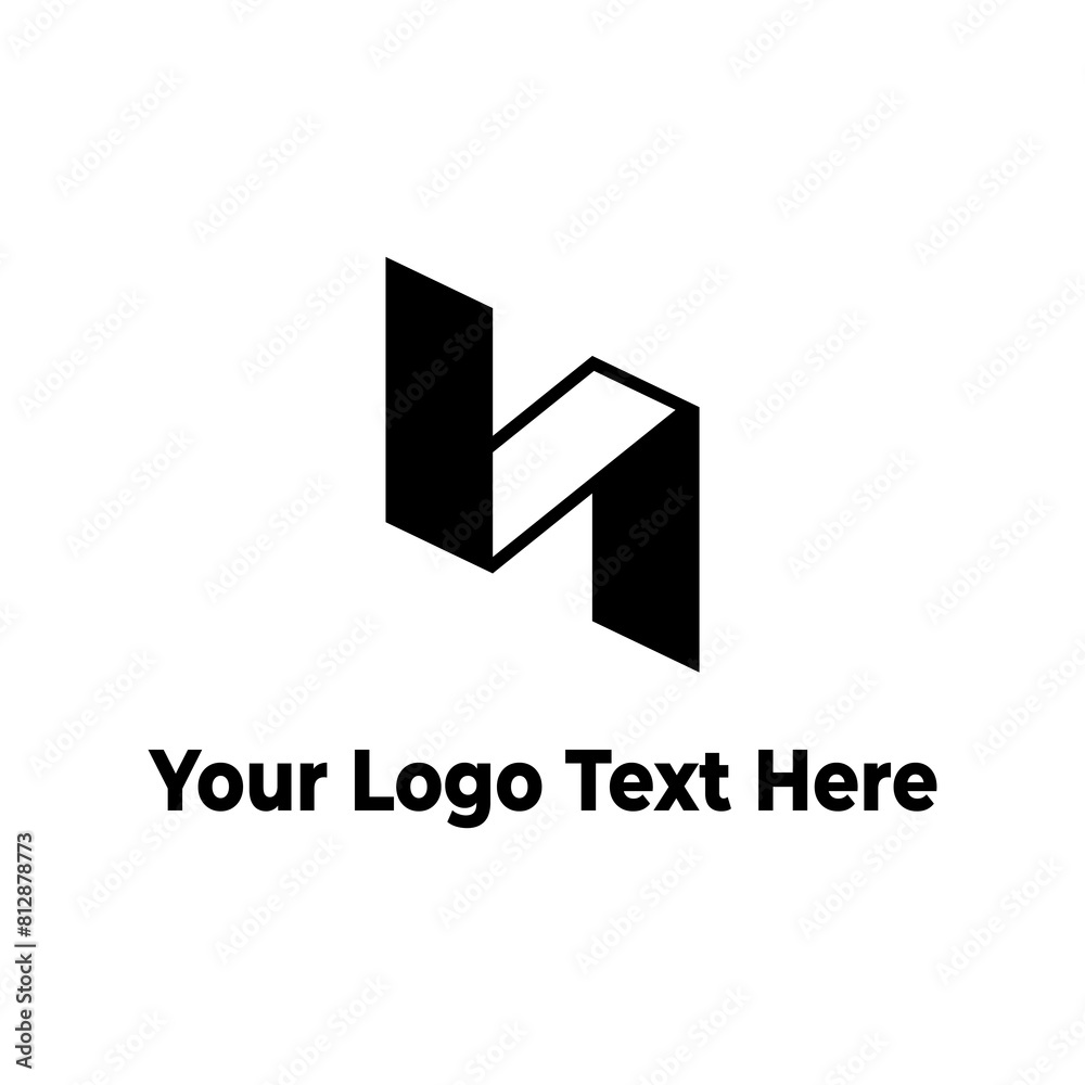 Letter N styled logo vector design. Suitable for logo design and branding design Letter N styled logo vector design. Suitable for logo design and branding design