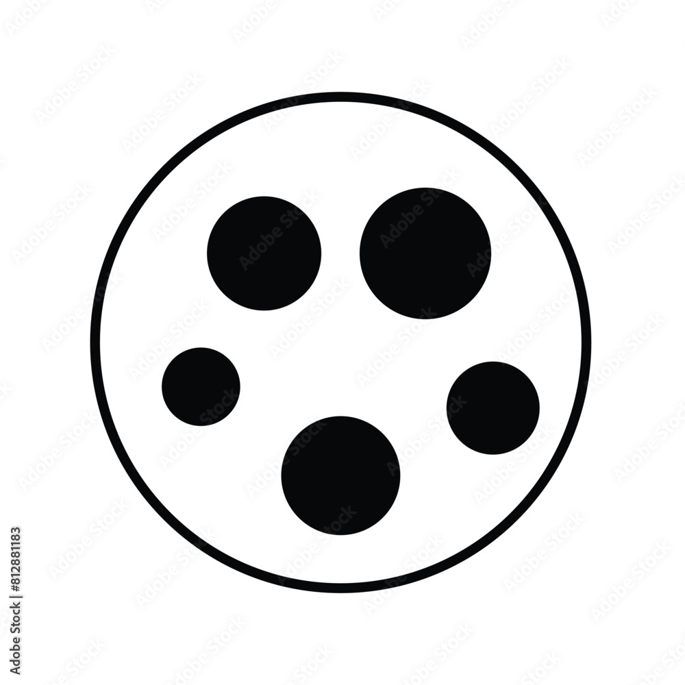 moon with white background vector stock illustration moon with white background vector stock illustration