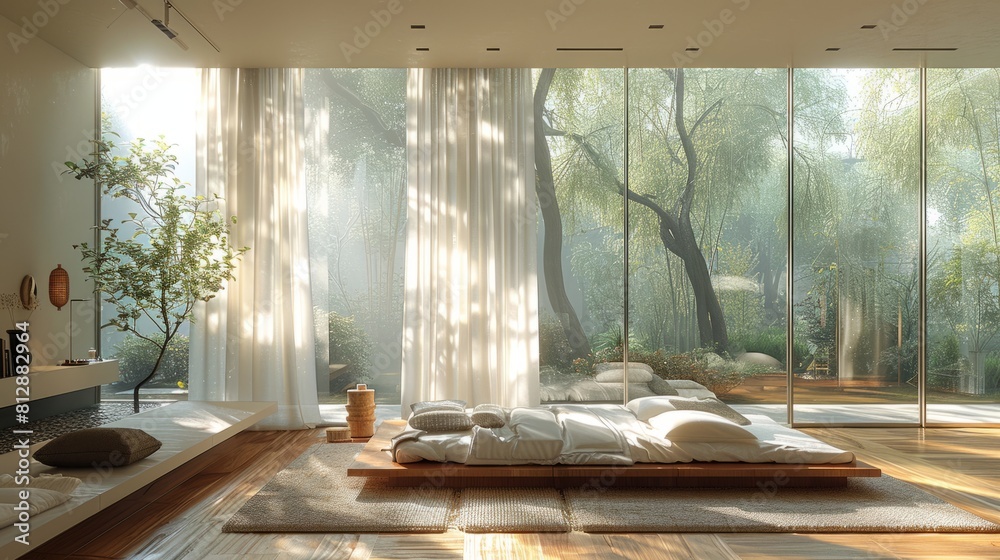 Modern residential, hotel, and homestay interior spaces Modern residential, hotel, and homestay interior spaces