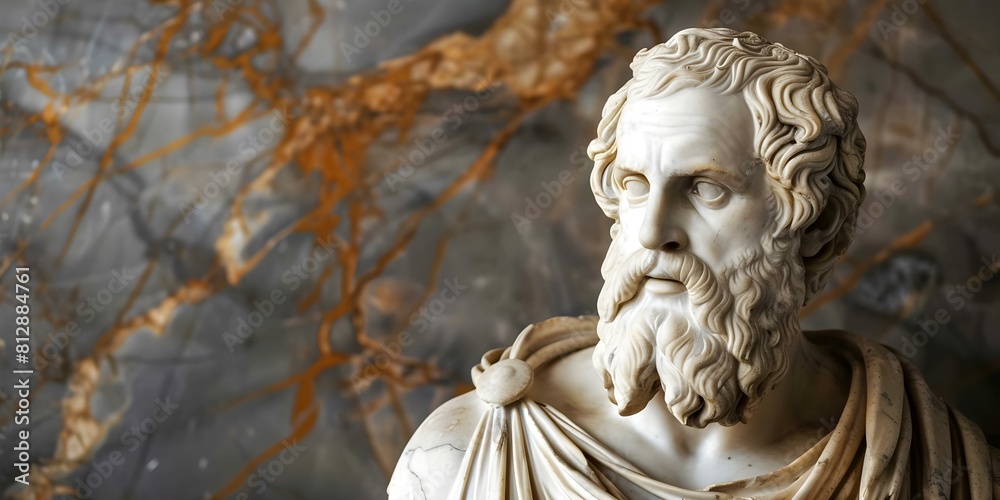 Plato a prominent figure in Ancient Greek philosophy is known for sculpture. Concept Plato, Philosophy, Ancient Greece, Sculpture, Prominent Figure Plato a prominent figure in Ancient Greek philosophy is known for sculpture. Concept Plato, Philosophy, Ancient Greece, Sculpture, Prominent Figure