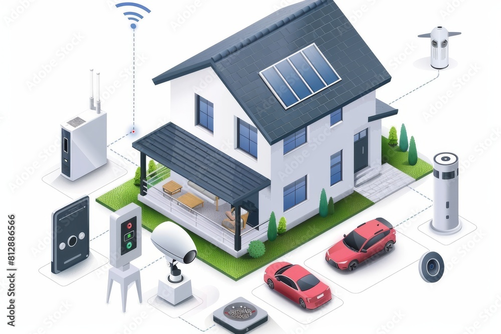 Smartphone control adapts wireless security settings for strong and secure measures suitable for emergencies. Smartphone control adapts wireless security settings for strong and secure measures suitable for emergencies.