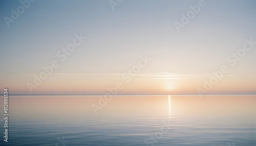 Beautiful beach  sea  ocean  horizon. Peaceful  calm  aesthetic 