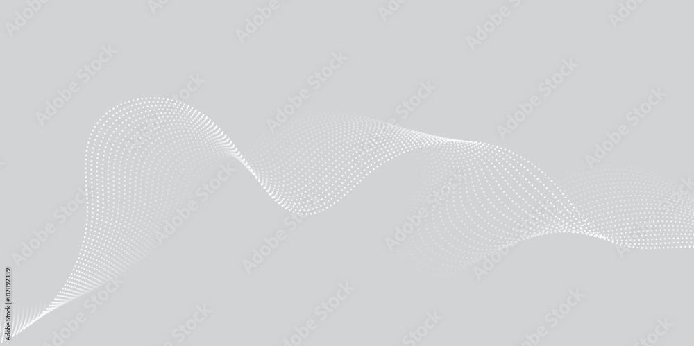 Technology abstract wave dots lines on white background Vector wavy halftone lines pattern smooth curve flowing dynamic gradient background. futuristic graphic energy sound waves technology concept. Technology abstract wave dots lines on white background Vector wavy halftone lines pattern smooth curve flowing dynamic gradient background. futuristic graphic energy sound waves technology concept.