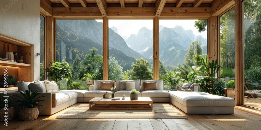Fototapeta premium interior of a house