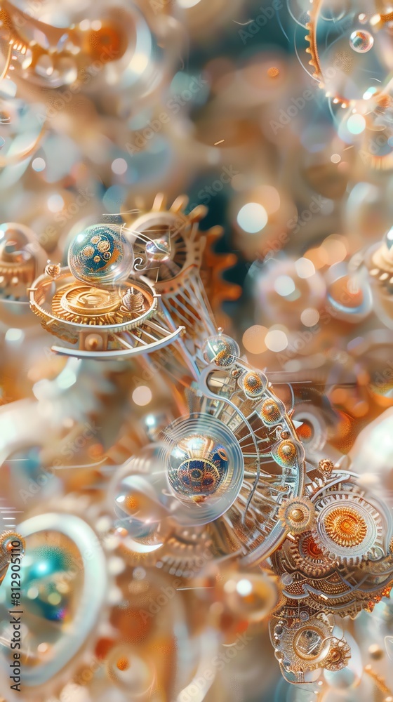 Craft a mind-bending surrealist artwork featuring floating Craft a mind-bending surrealist artwork featuring floating