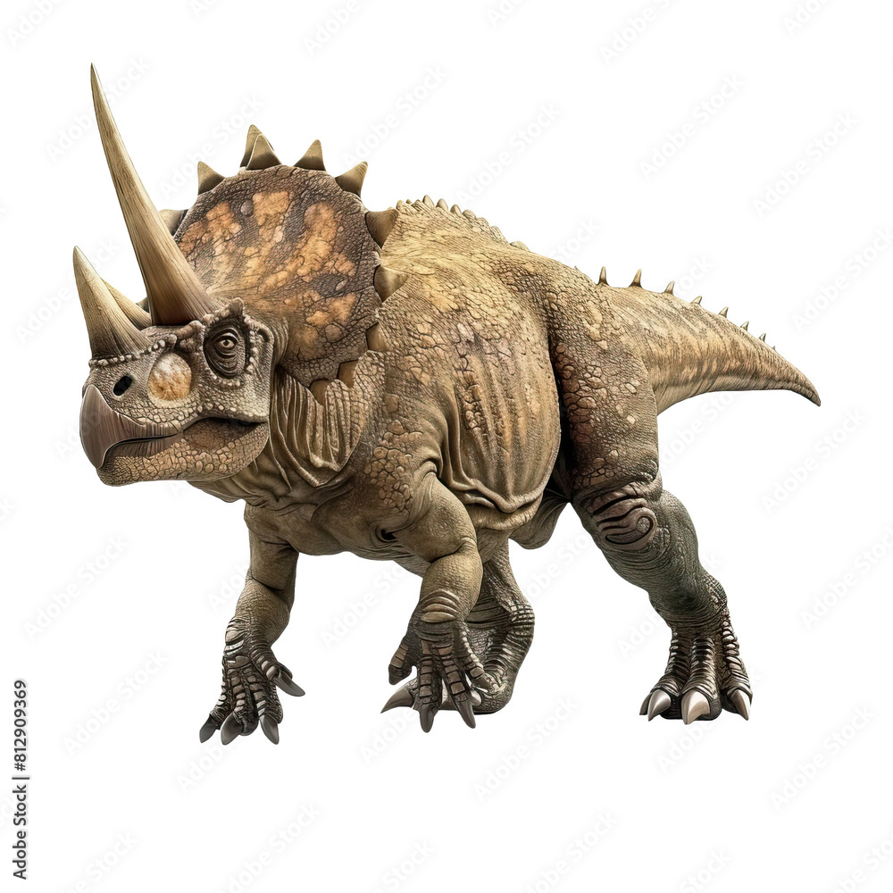 Fototapeta premium Dinosaur isolated on transparent background