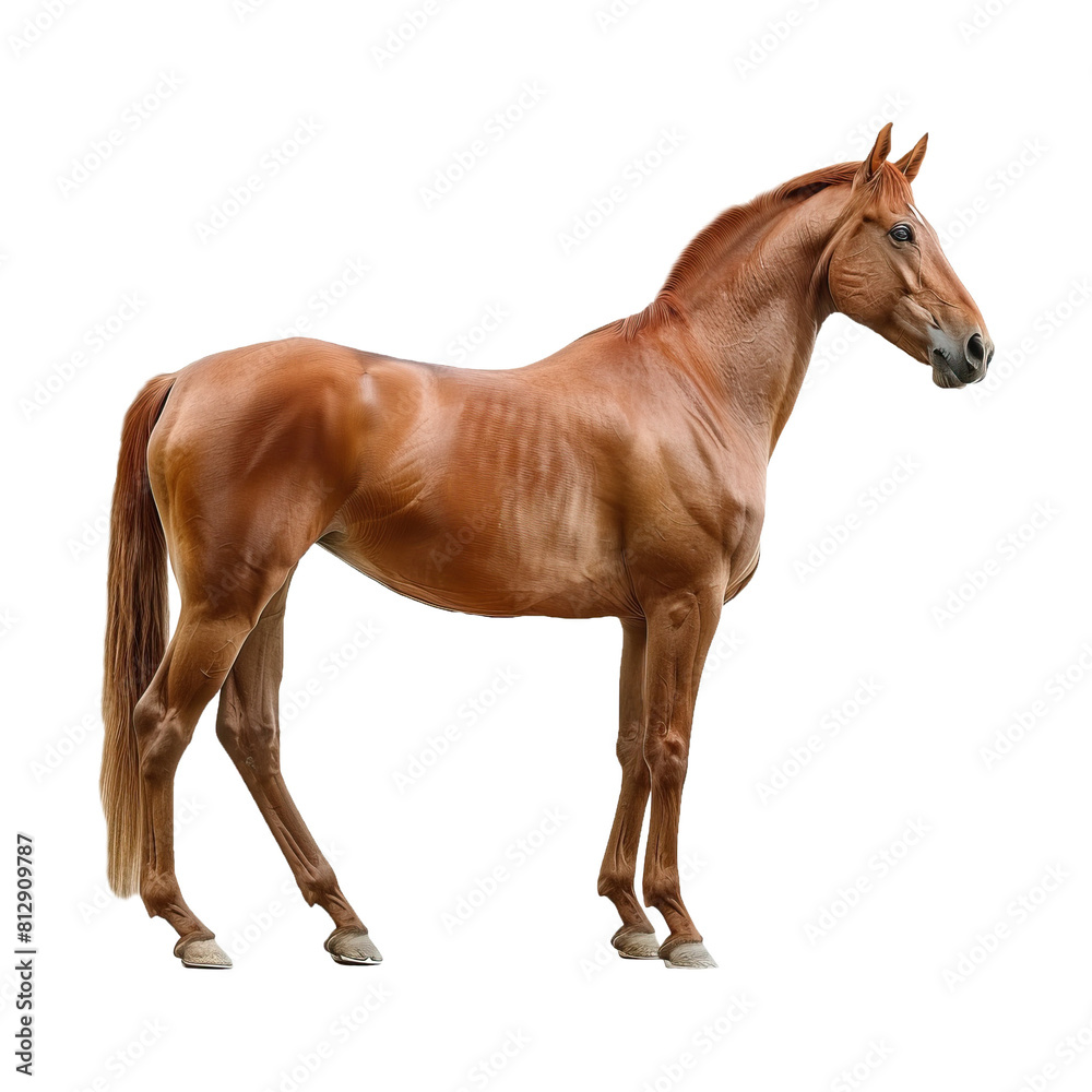 Obraz premium Horse isolated on transparent background