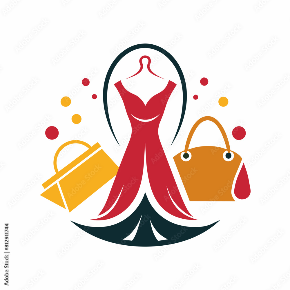 Obraz premium A logo for fashion accessories vector artwork illustration