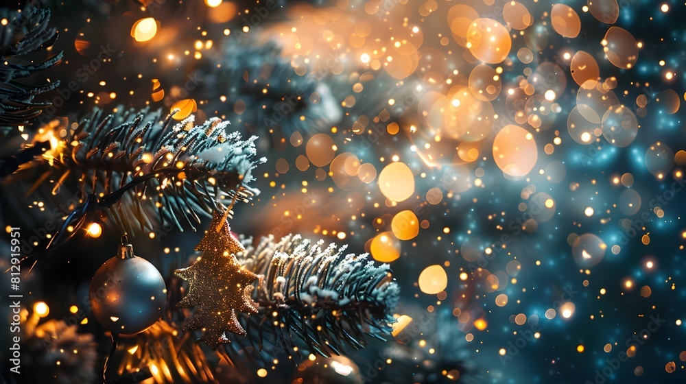 Sparkling Snowfall and Glowing Christmas Tree for Festive 2025 Sparkling Snowfall and Glowing Christmas Tree for Festive 2025