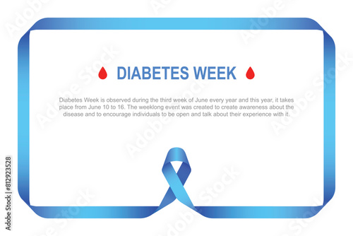 Diabetes Week background.