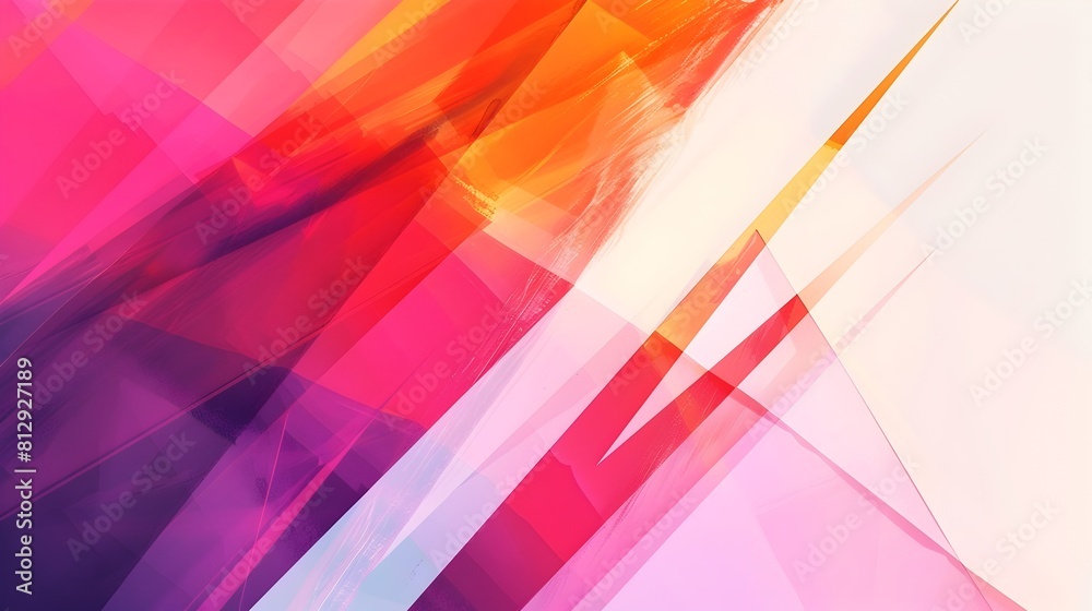 Vibrant Geometric Abstract Background with Ample Copyspace for Digital Designs and Overlays Vibrant Geometric Abstract Background with Ample Copyspace for Digital Designs and Overlays