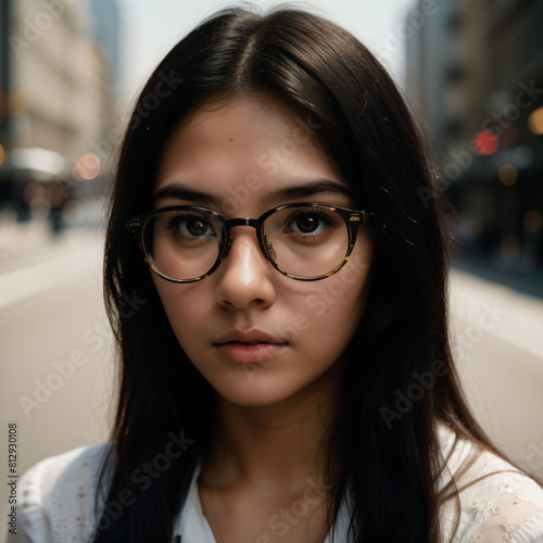 Girl with Glasses v4