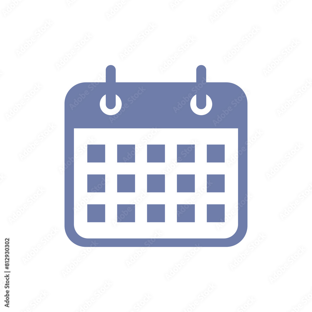 Calendar icon transparent background. Time management, appointment schedule icon. Calendar icon transparent background. Time management, appointment schedule icon.