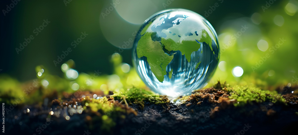 Earth droplet. Earth droplet.