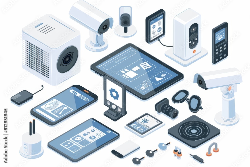 Smart security systems ensure property protection with unified tech communication and remote network control for home and office. Smart security systems ensure property protection with unified tech communication and remote network control for home and office.