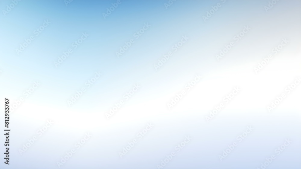 Elegant gradient Background fading from Sky Blue to White. Vibrant Presentation Template