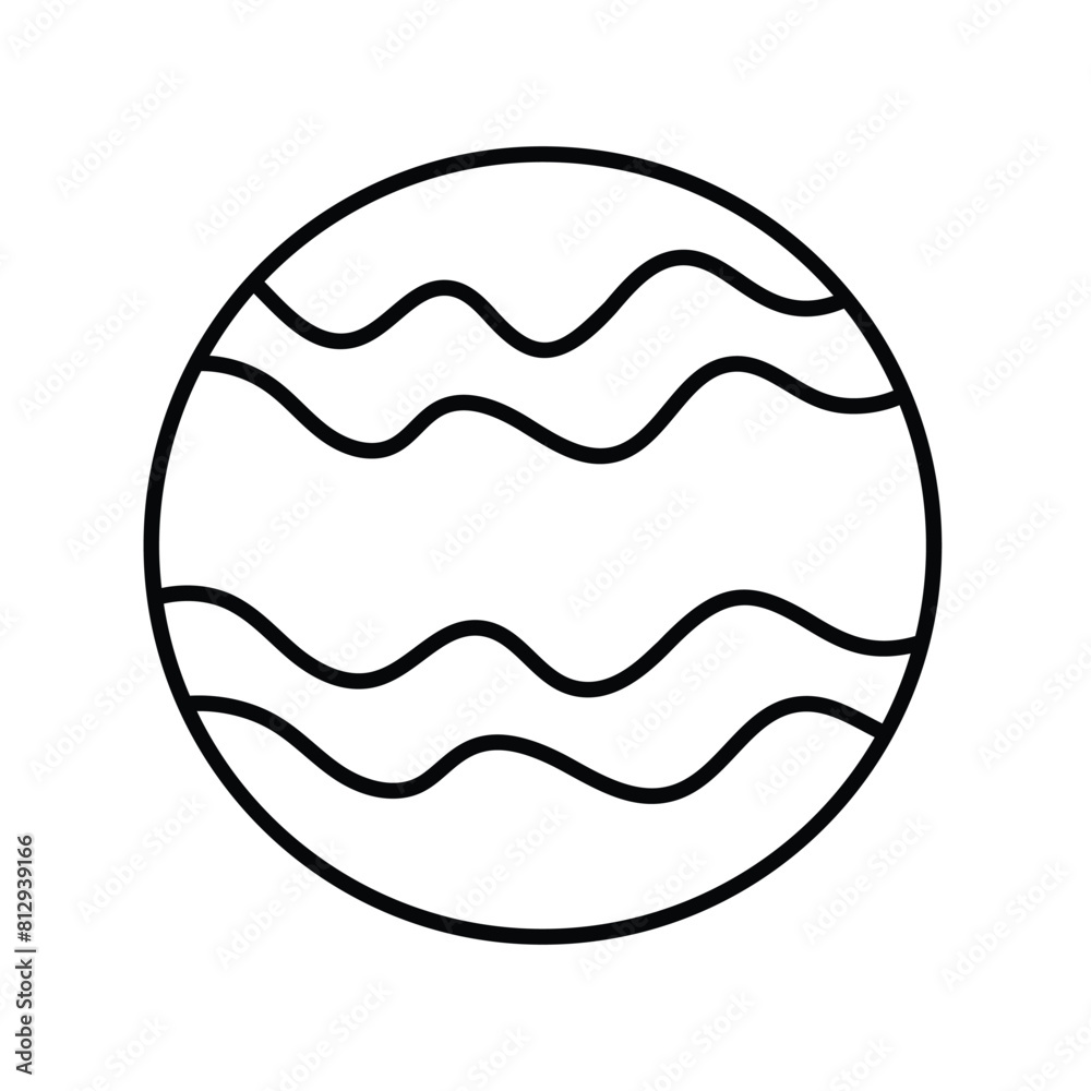 jupiter with white background vector stock illustration jupiter with white background vector stock illustration
