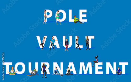 People on "Pole Vault Tournament" for Web, Mobile App