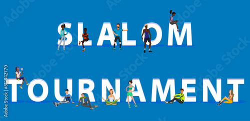 People on "Slalom Tournament" for Web, Mobile App