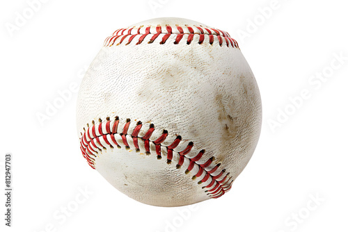 Baseball on transparent background