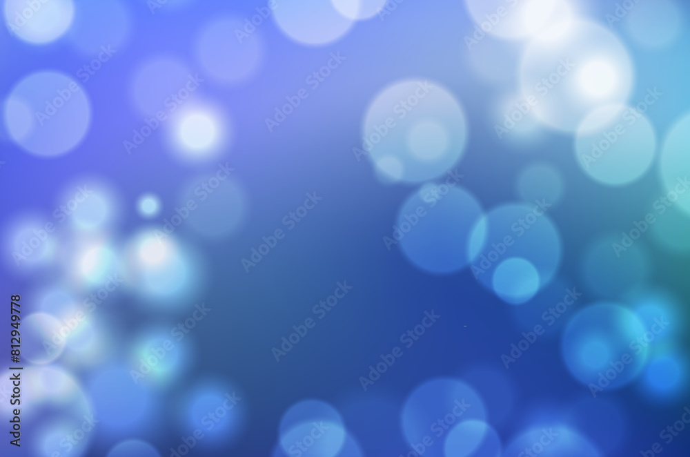 Blue bokeh abstract background, Sunlight bokeh soft light abstract background Blue bokeh abstract background, Sunlight bokeh soft light abstract background