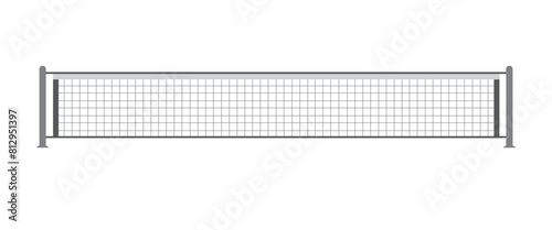 Tennis net volleyball vector beach background court. Tennis court net design illustration pattern sport equipment