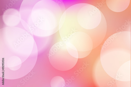 Abstract background with bokeh, Colorful bokeh