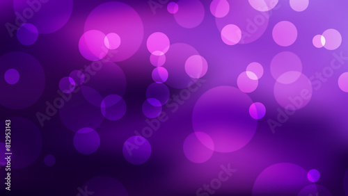 Abstract background with bokeh, Purple bokeh