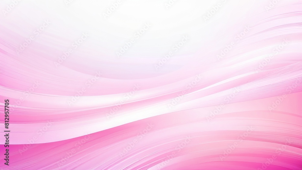 Fototapeta premium abstract pink background with some smooth lines in it