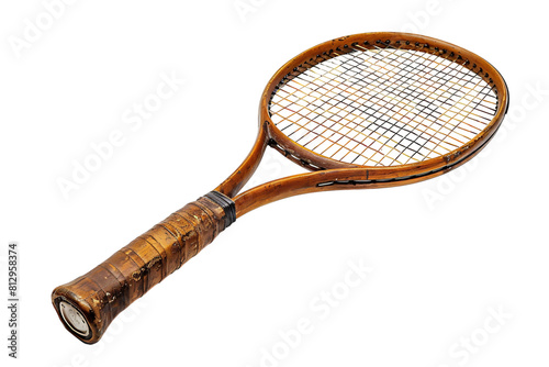 tennis racket on transparent background © Irfan Hameed