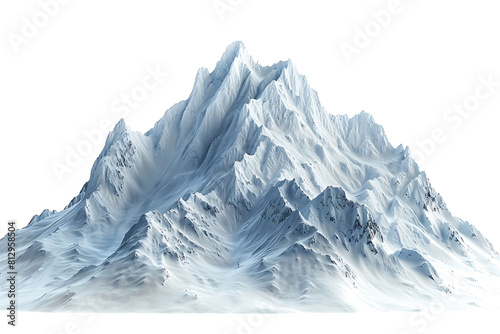 Huge Mountains on isolated transparent background © Irfan Hameed