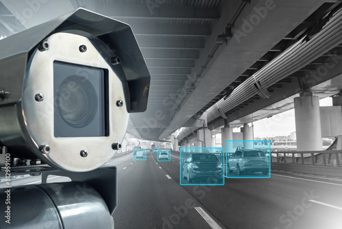 Road surveillance camera. C...