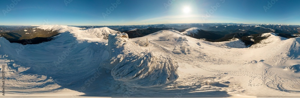 panorama of the mountains