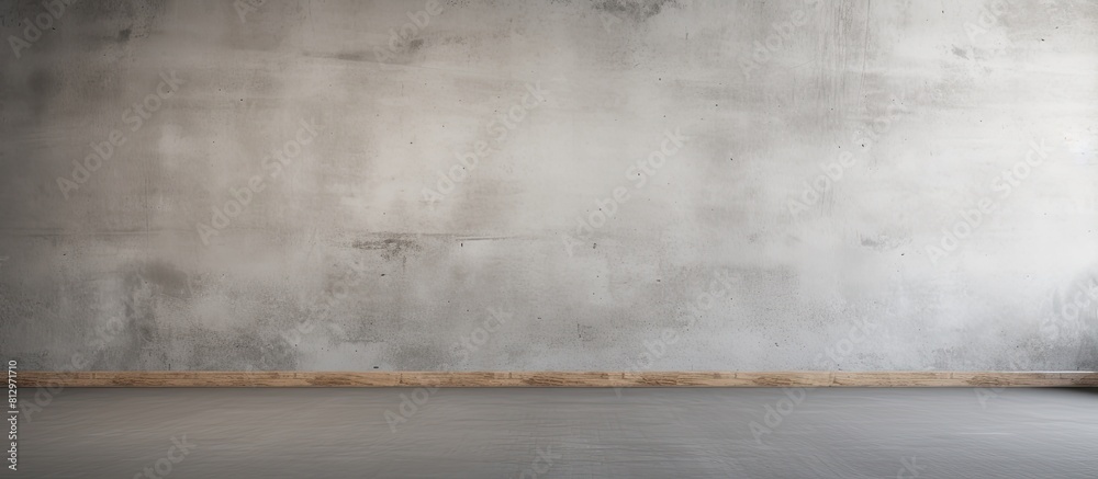 The bare backdrop of a gray concrete floor and wall provides ample space for a copy space image The bare backdrop of a gray concrete floor and wall provides ample space for a copy space image
