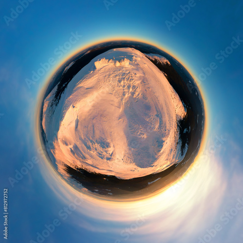 Obraz na płótnie earth in space w salonie
