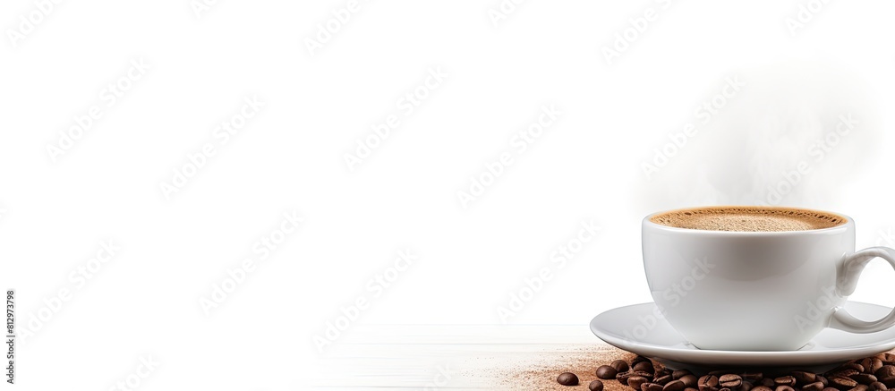 © StockKing - A top down view of a coffee break with a white background perfect for images with copy space © StockKing - A top down view of a coffee break with a white background perfect for images with copy space